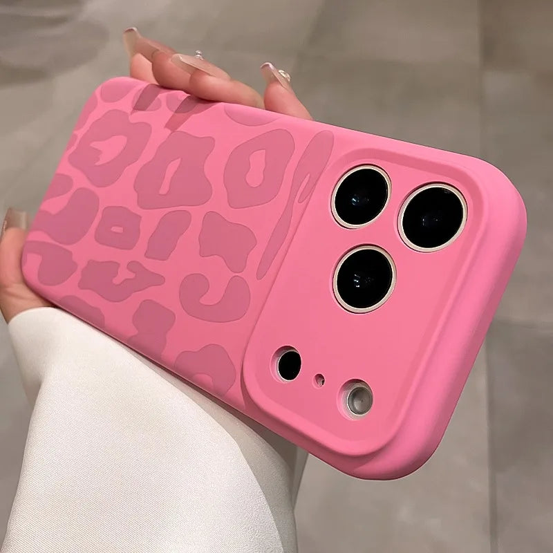 Colorful Leopard Silicone Case