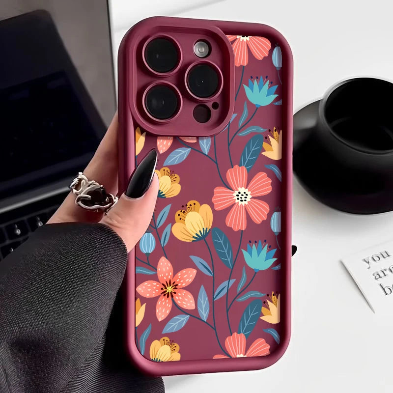 Colorful Bloom Floral Case