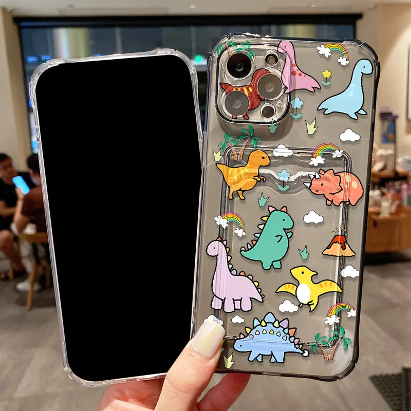 Cute Cartoon Dino Case