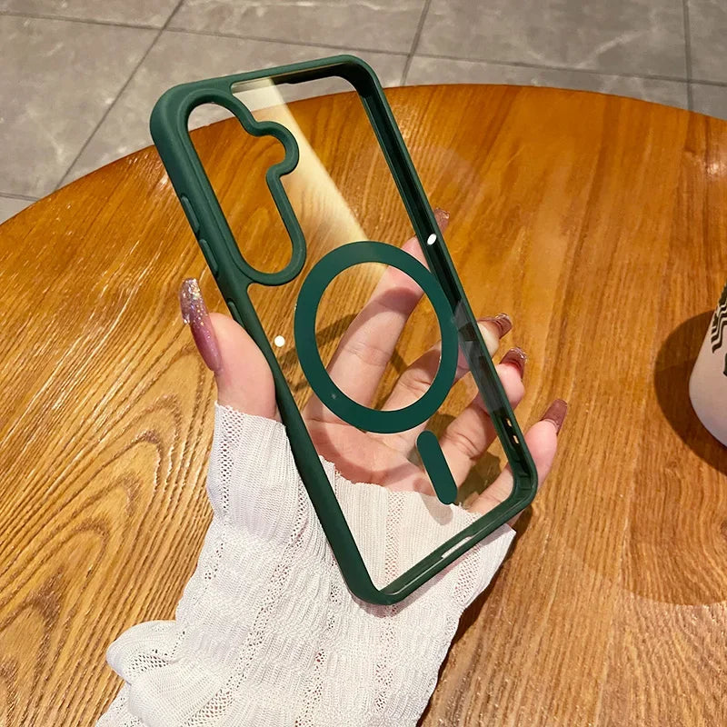 Premium Clear Galaxy Case