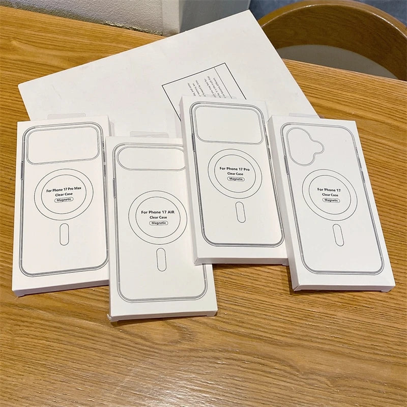Transparent MagSafe Hard Case