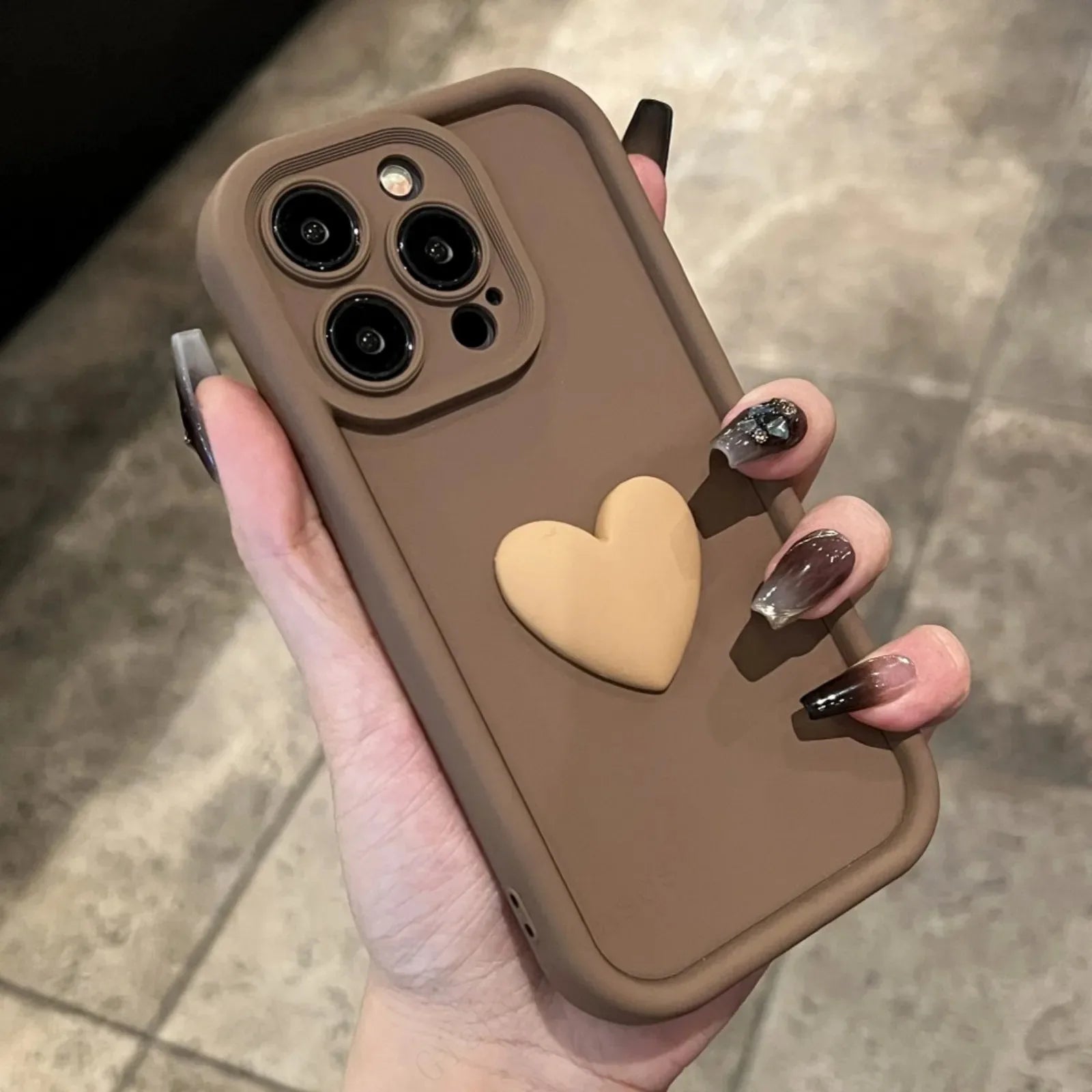 Cute Candy 3D Heart Case
