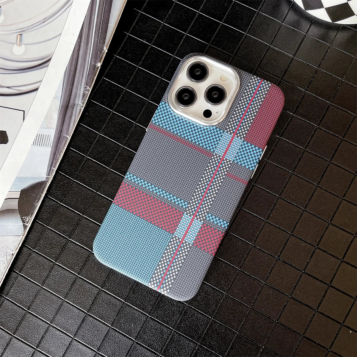 Carbon Fiber Texture Case for iPhone