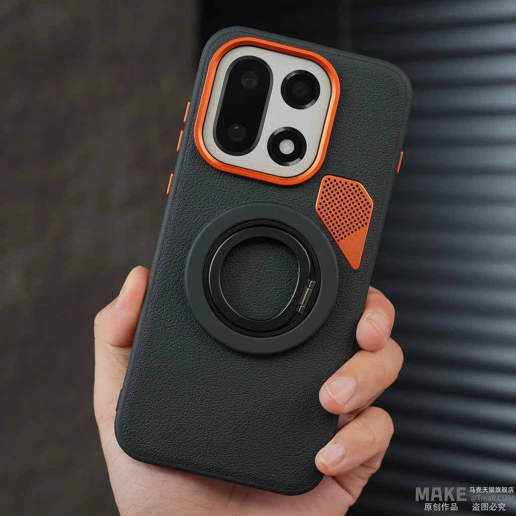 Luxury Matte PU Leather Case