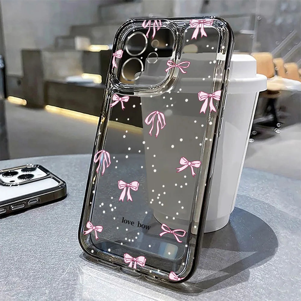 Elegant Flower Clear Case