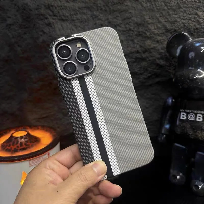 Carbon Fiber Texture Case for iPhone