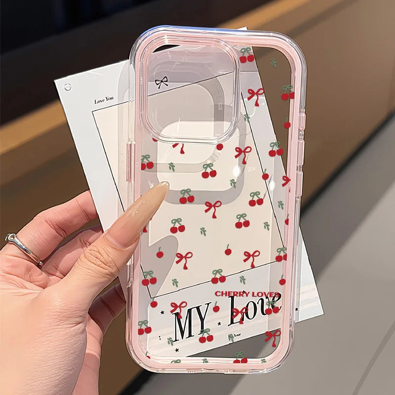 Cute Pink Bow Case