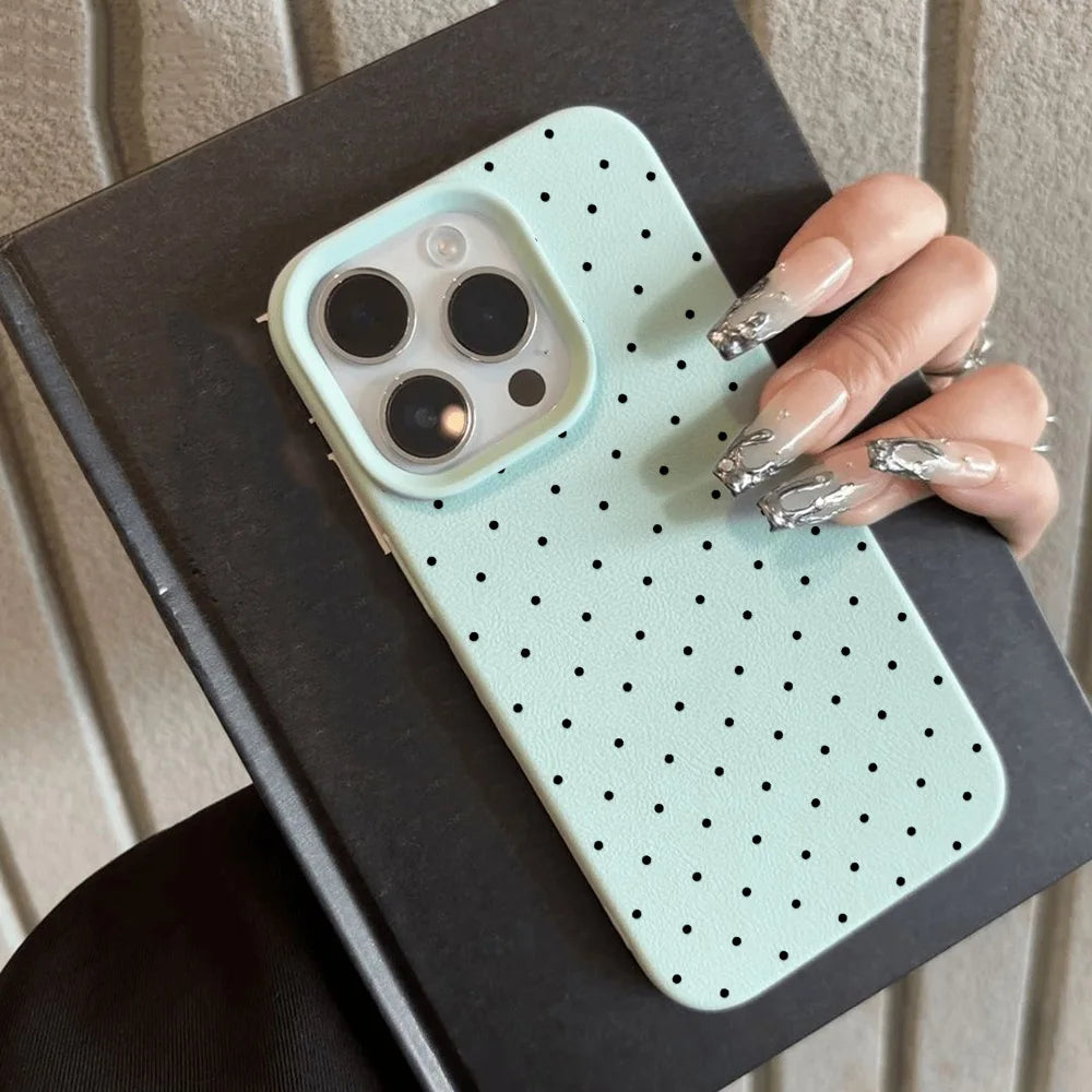Silicone Candy Polka Dot Case