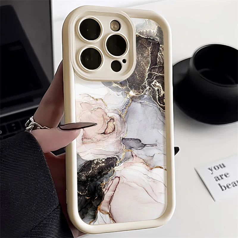 Soft Candy Marble Case