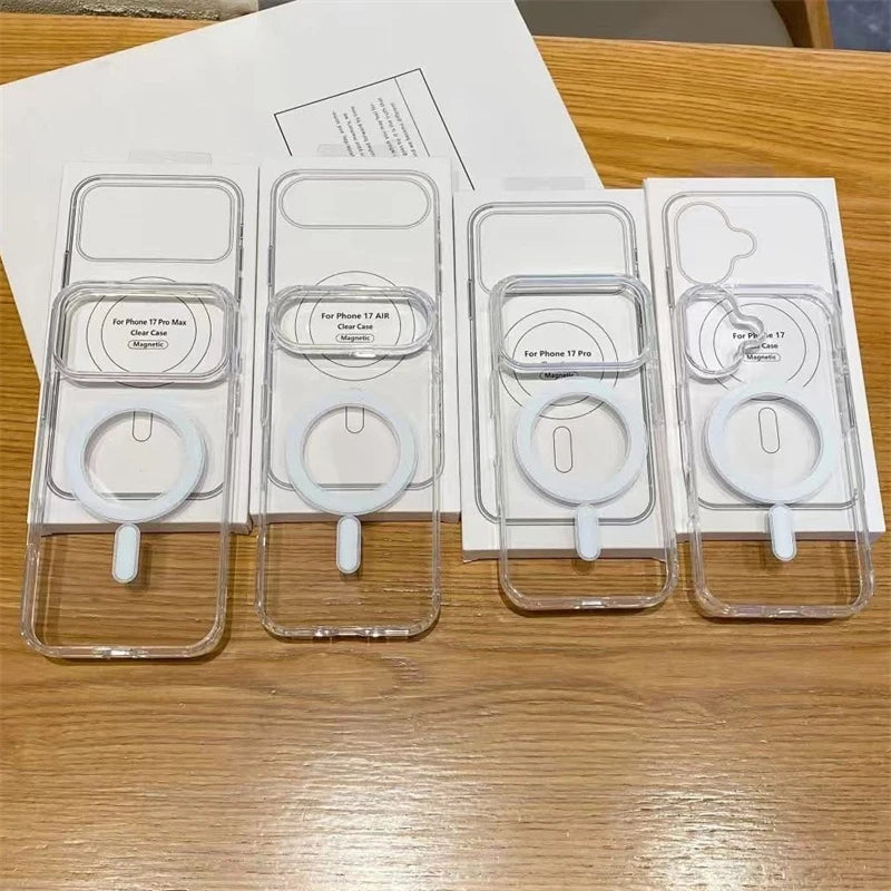 Transparent MagSafe Hard Case