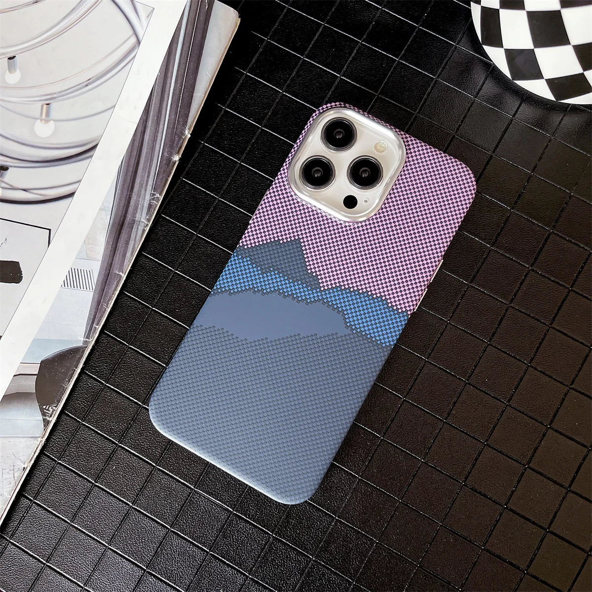 Carbon Fiber Texture Case for iPhone