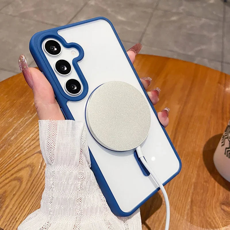 Premium Clear Galaxy Case