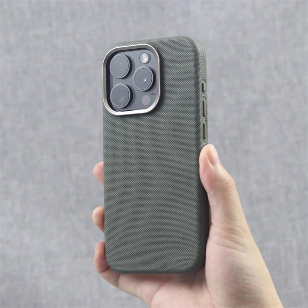 Luxury Alloy Lens Magnetic Case