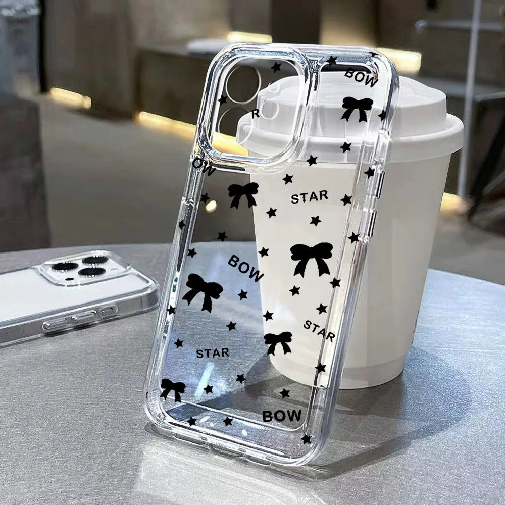 Aesthetic Flower Clear Case