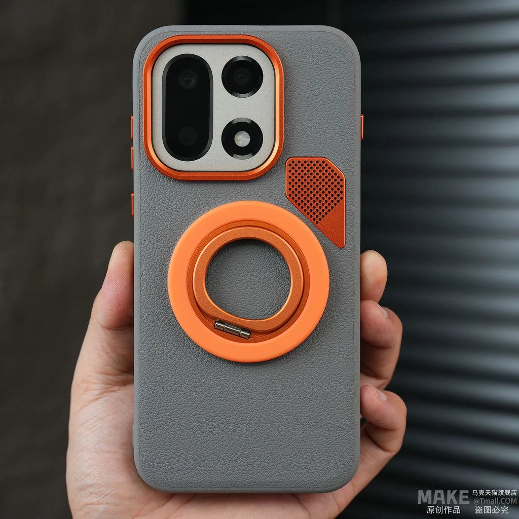Luxury Matte PU Leather Case