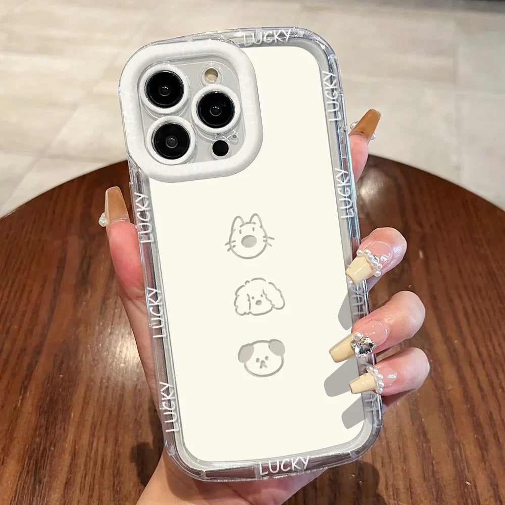 Cute Black Baby Cat Silicone Case