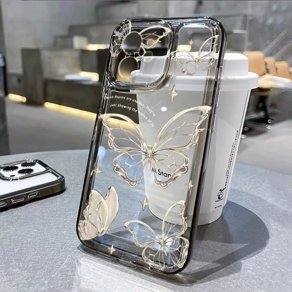 Elegant Flower Clear Case
