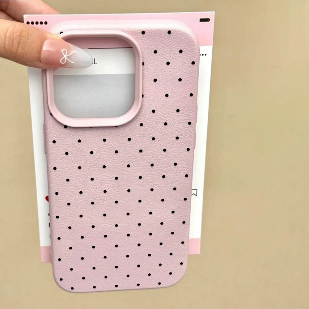 Silicone Candy Polka Dot Case