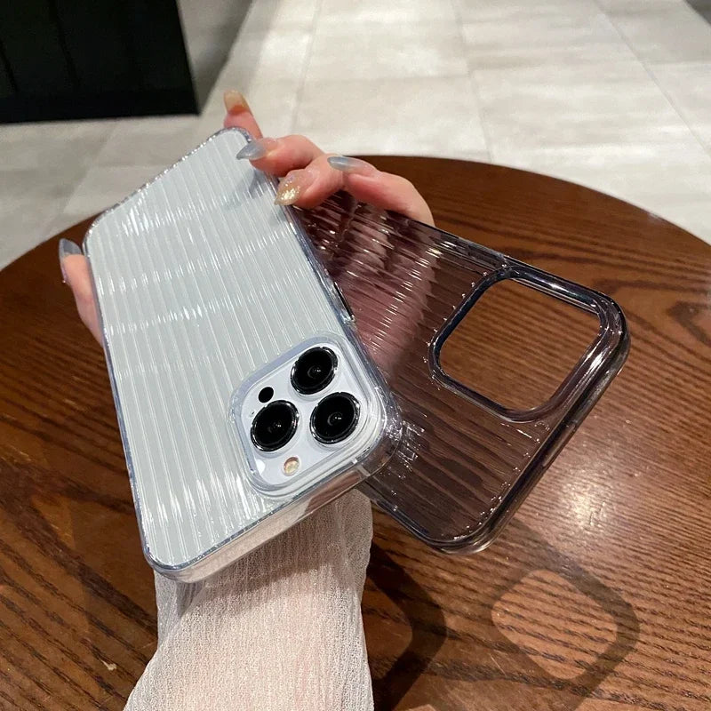 Soft Corrugated Transparent  Case