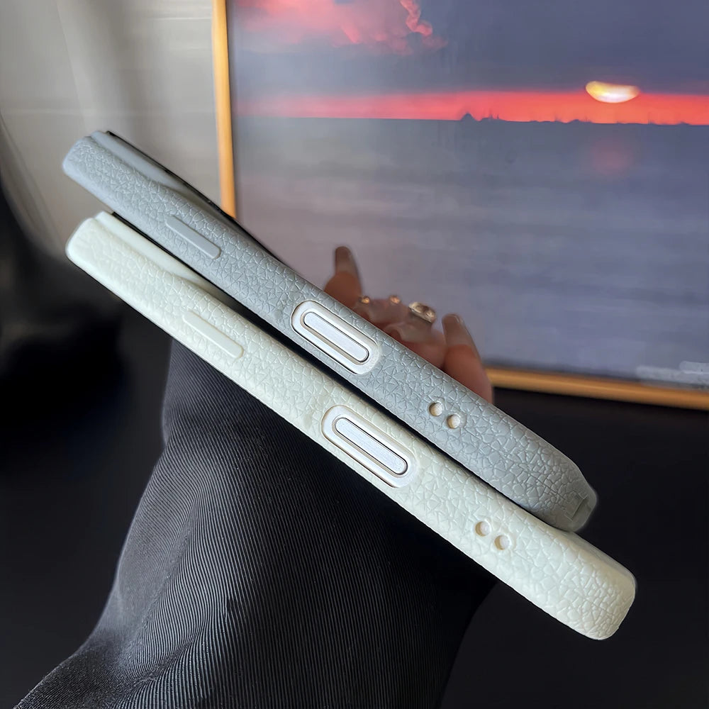 Frosted Lichee Mag Case