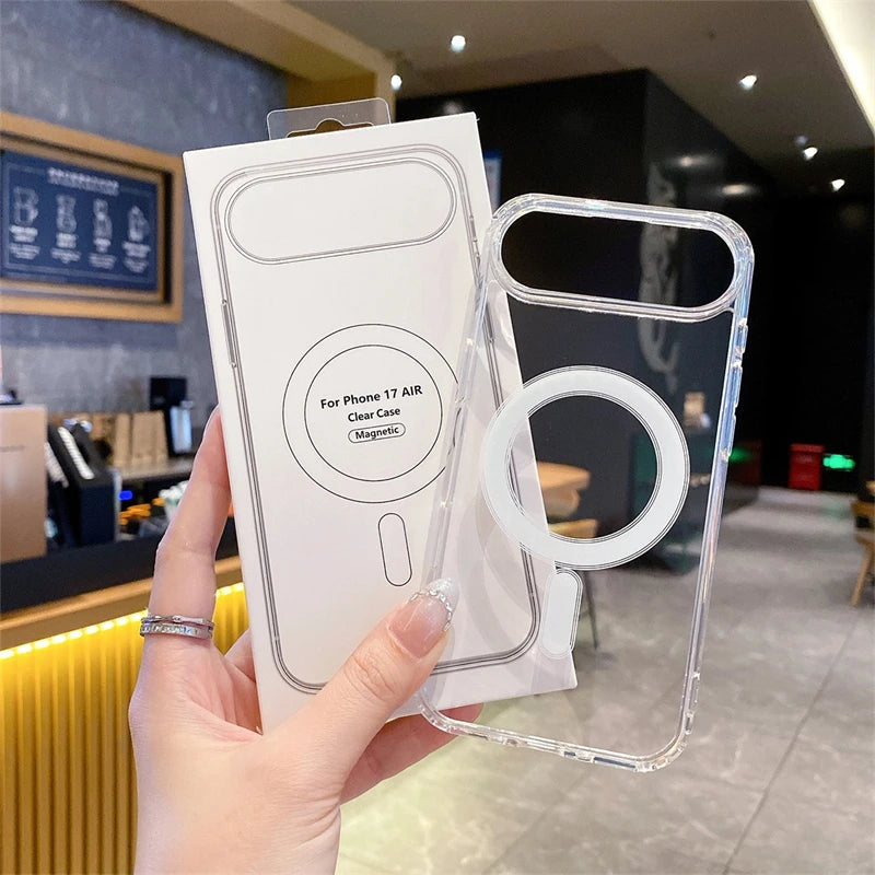 Transparent MagSafe Hard Case
