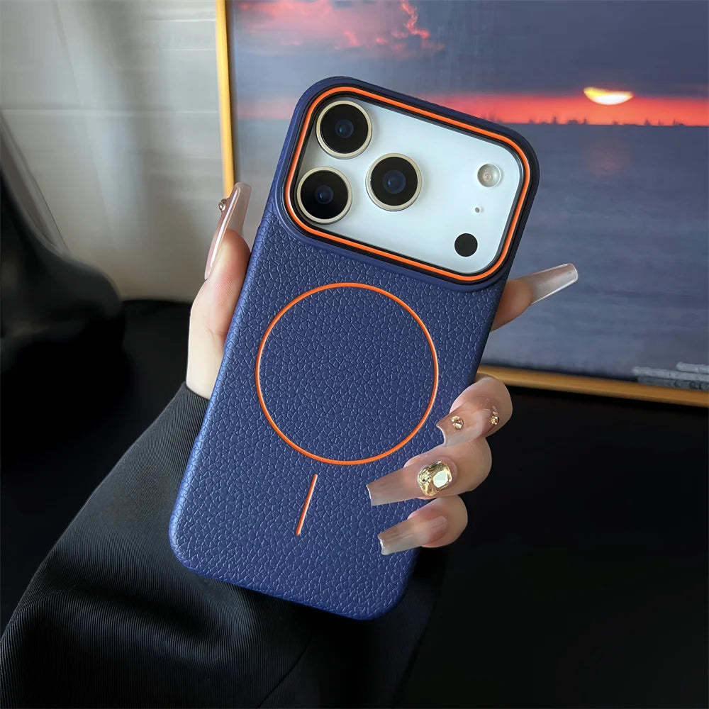 Frosted Lichee Mag Case