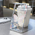 Crystal Butterfly Clear Case