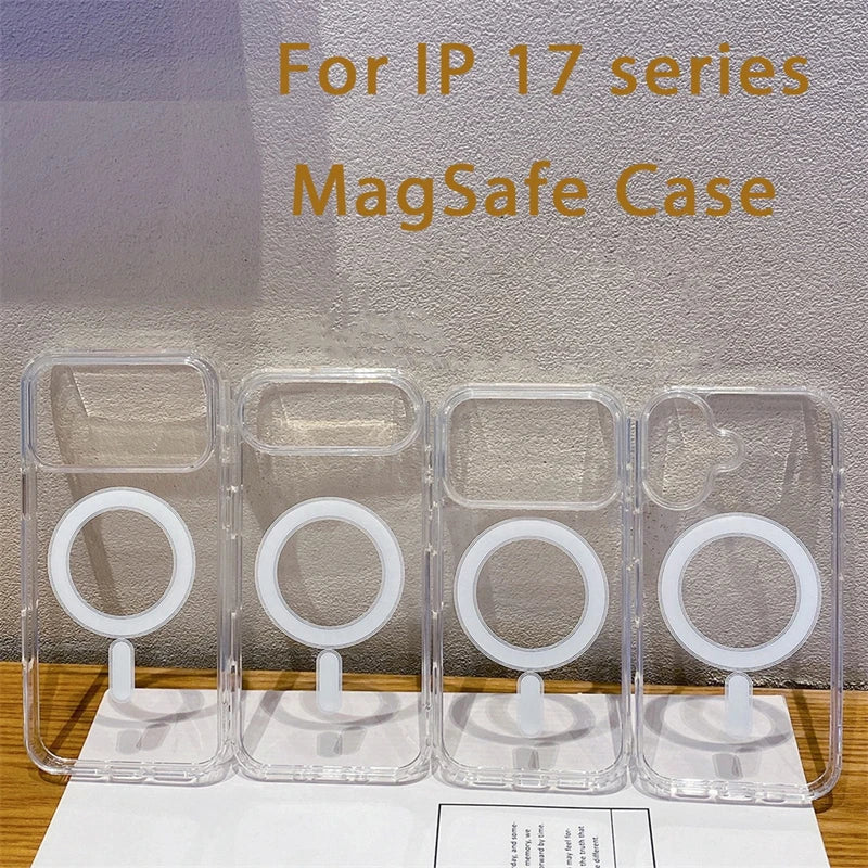 Transparent MagSafe Hard Case