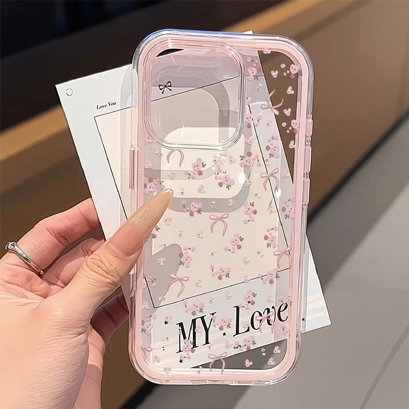 Cute Pink Bow Case