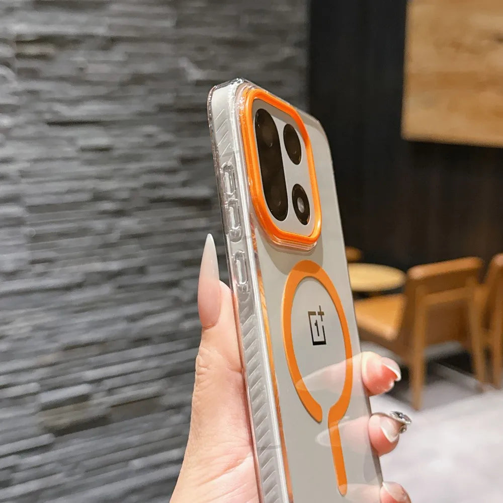 Premium Minimalist Crystal Clear OnePlus Case