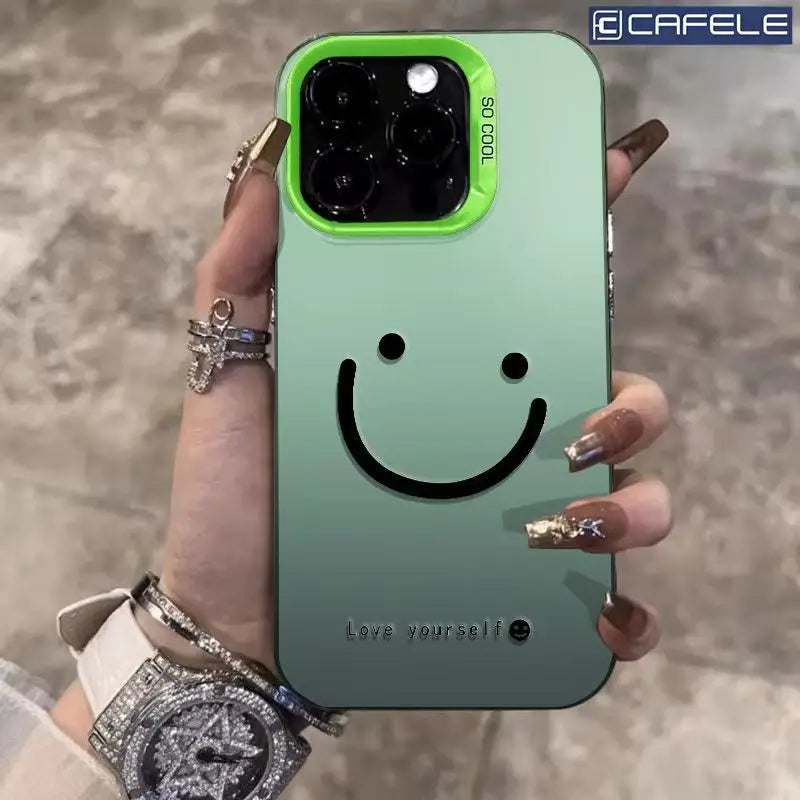 Silver Smile Cheeks Case