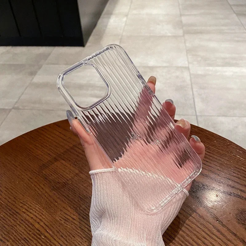 Soft Corrugated Transparent  Case