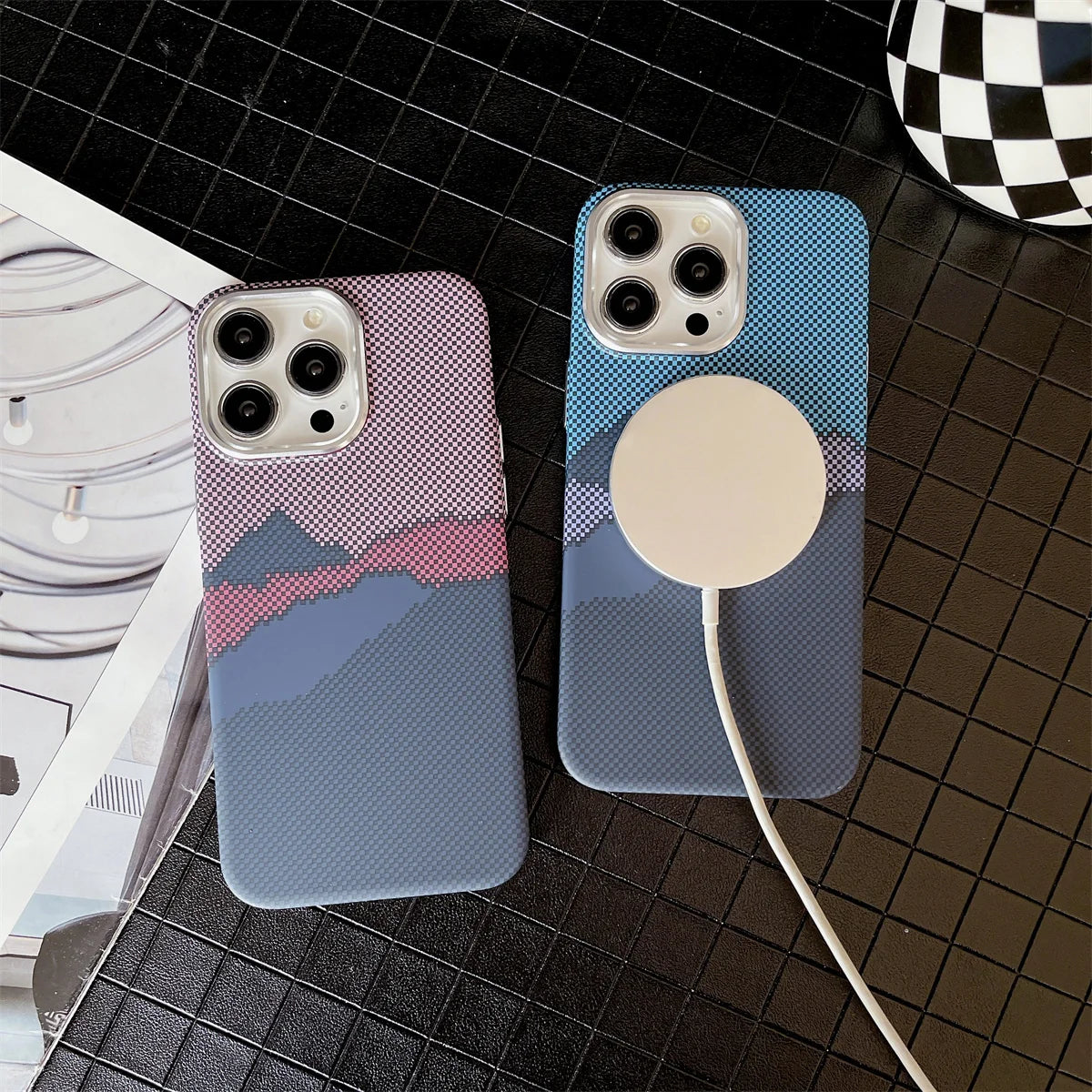 Carbon Fiber Texture Case for iPhone