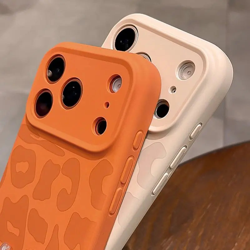 Colorful Leopard Silicone Case