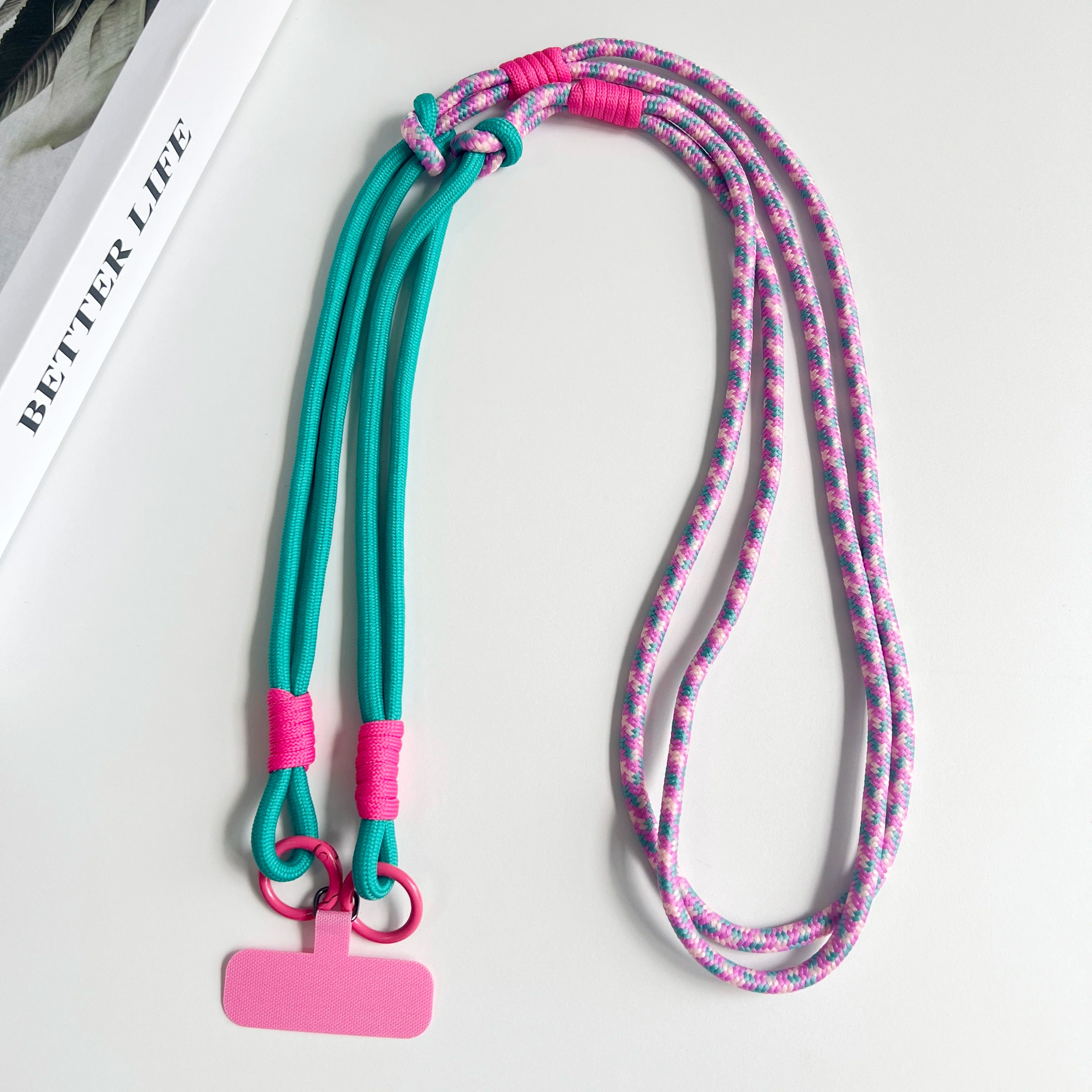 Dual-Color Candy Lanyard