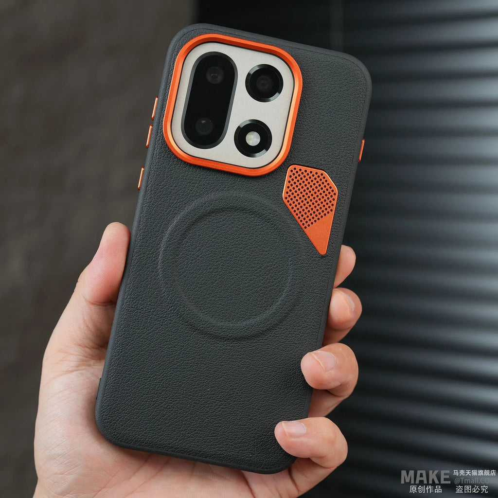 Luxury Matte PU Leather Case