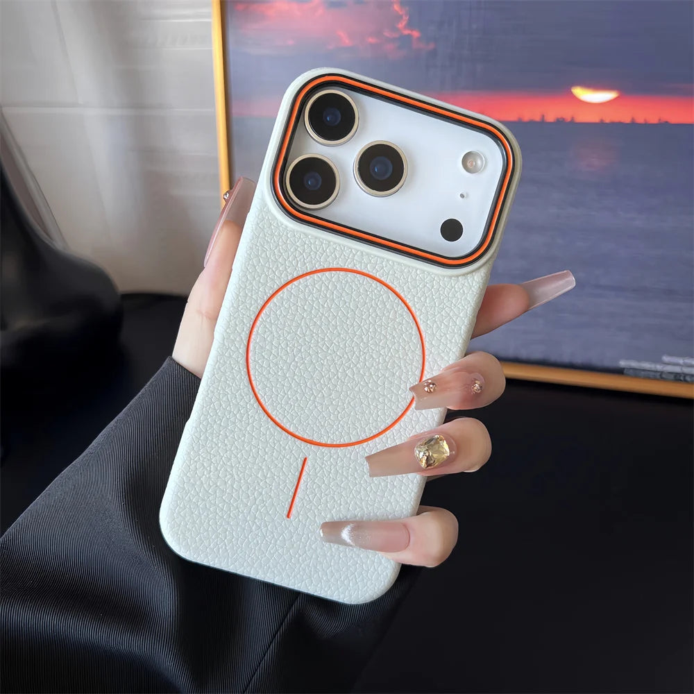 Frosted Lichee Mag Case