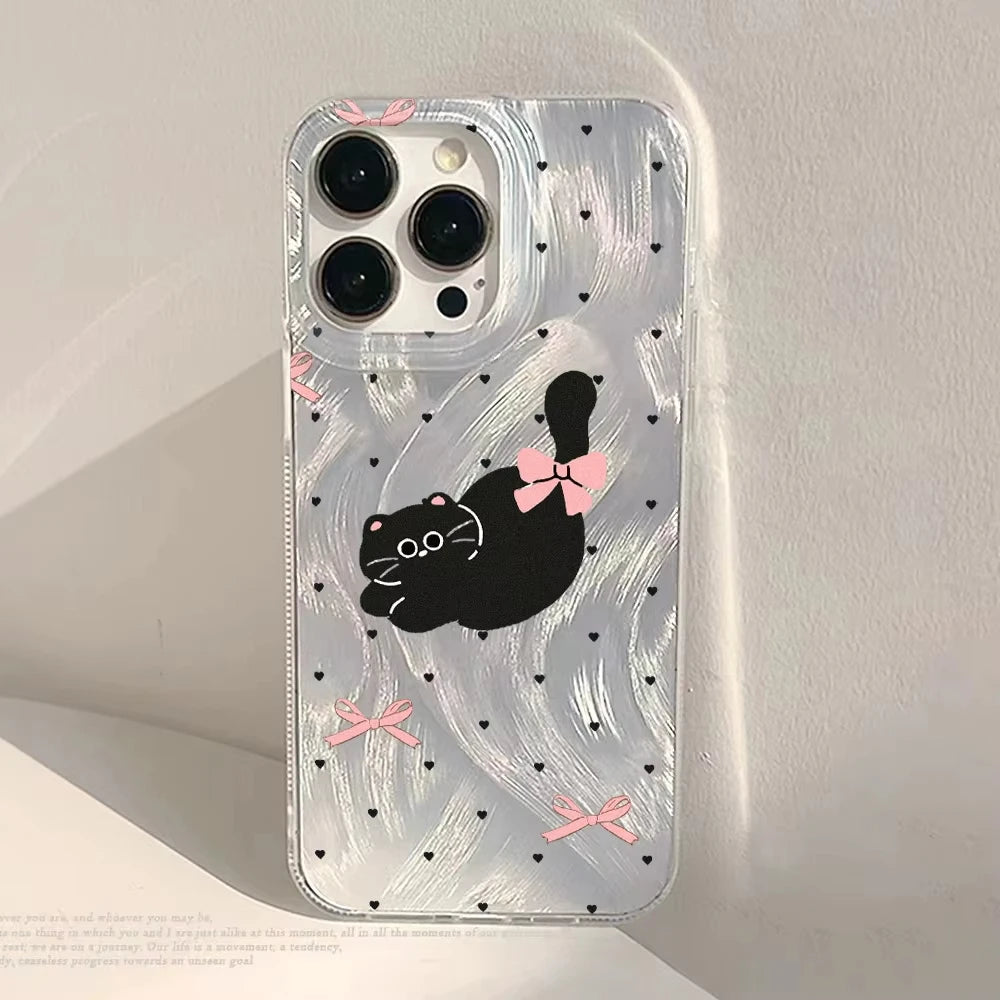 Playful Cute Cat Case