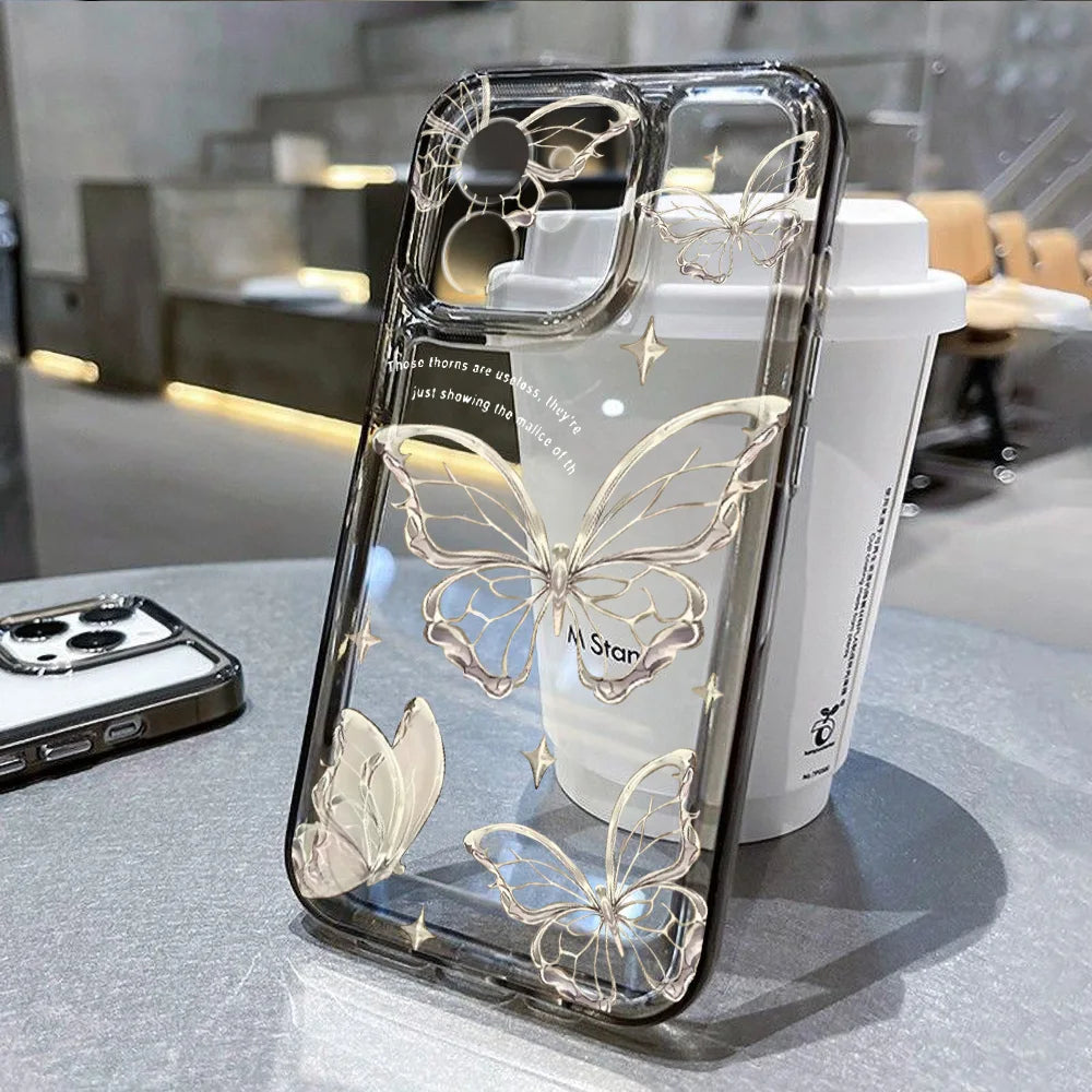Elegant Flower Clear Case