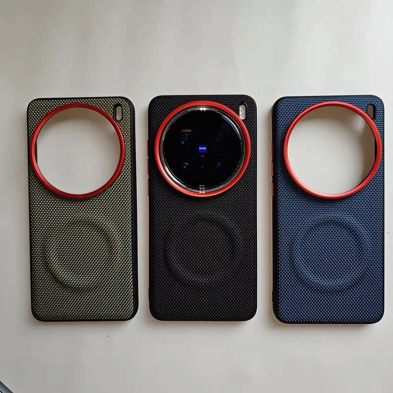 Nylon Woven Leather Case