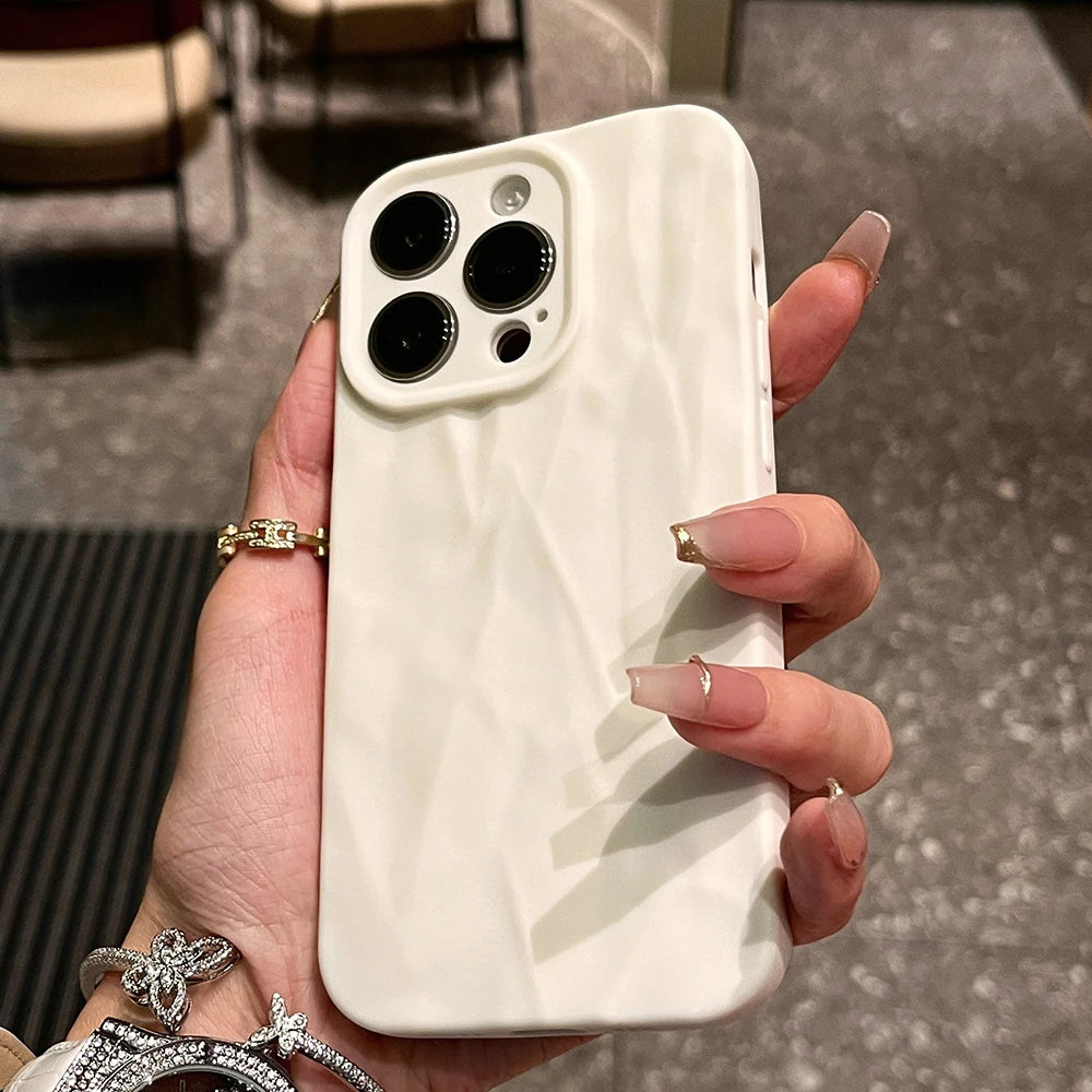 Candy Fold Pattern Silicone Case