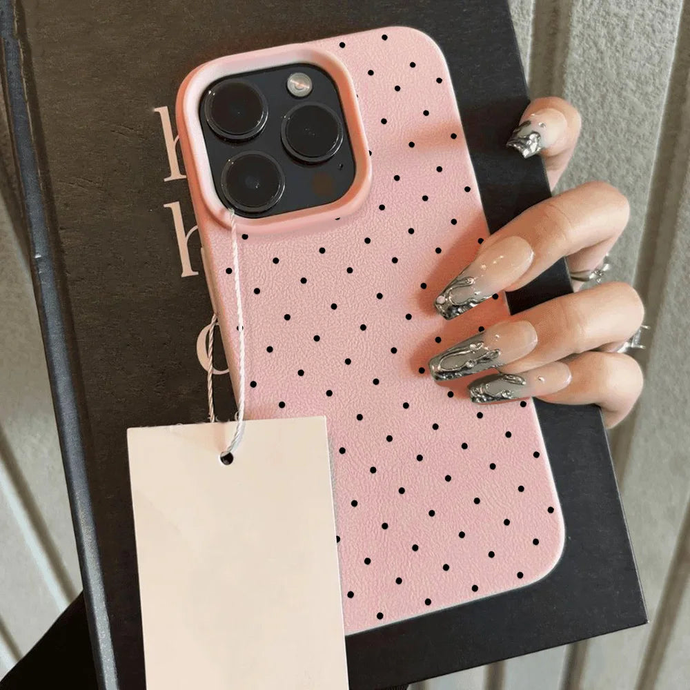 Silicone Candy Polka Dot Case