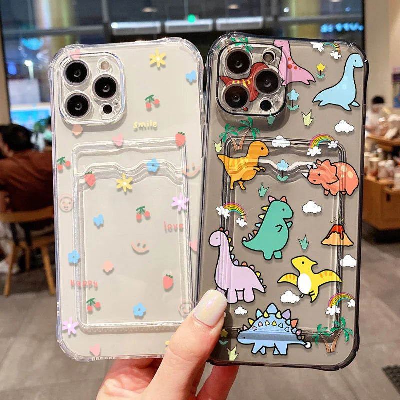 Cute Cartoon Dino Case