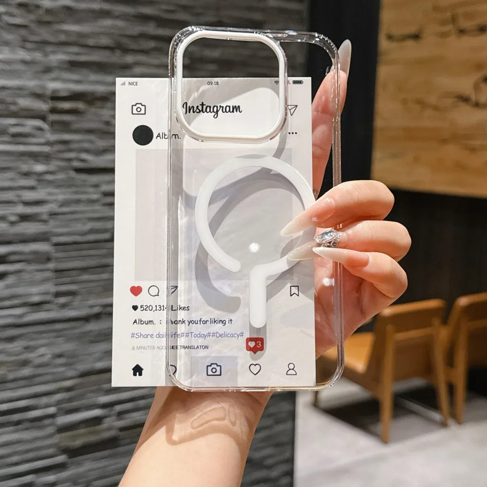 Premium Minimalist Crystal Clear OnePlus Case