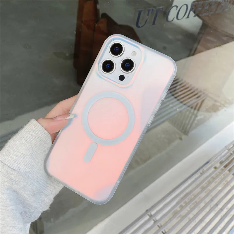 Frosted Laser Gradient Case
