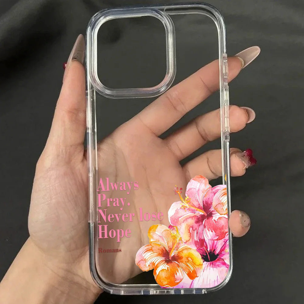 Pink Lily Floral Case