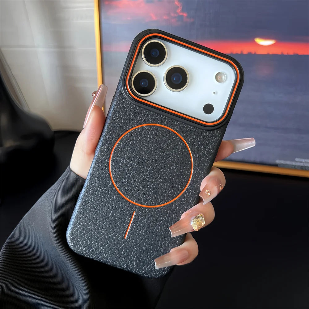 Frosted Lichee Mag Case