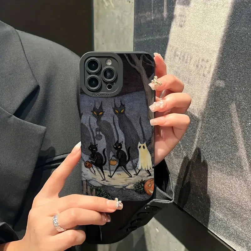 Dark Monster Cat Case