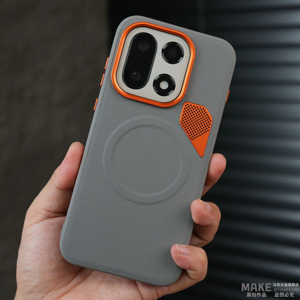Luxury Matte PU Leather Case