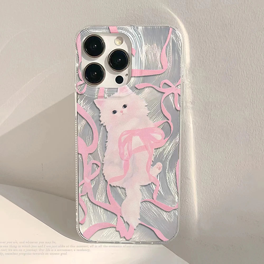 Playful Cute Cat Case